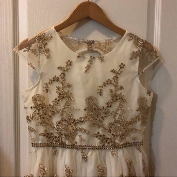 Girls Embellished Wedding Dress bundle 14-16 - Picture 9 of 12